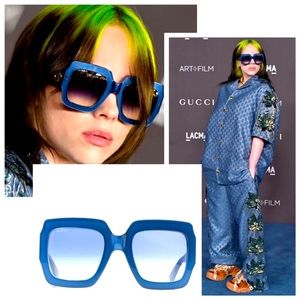 ☀️SOLD☀️ Gucci Blue Square Sunglasses